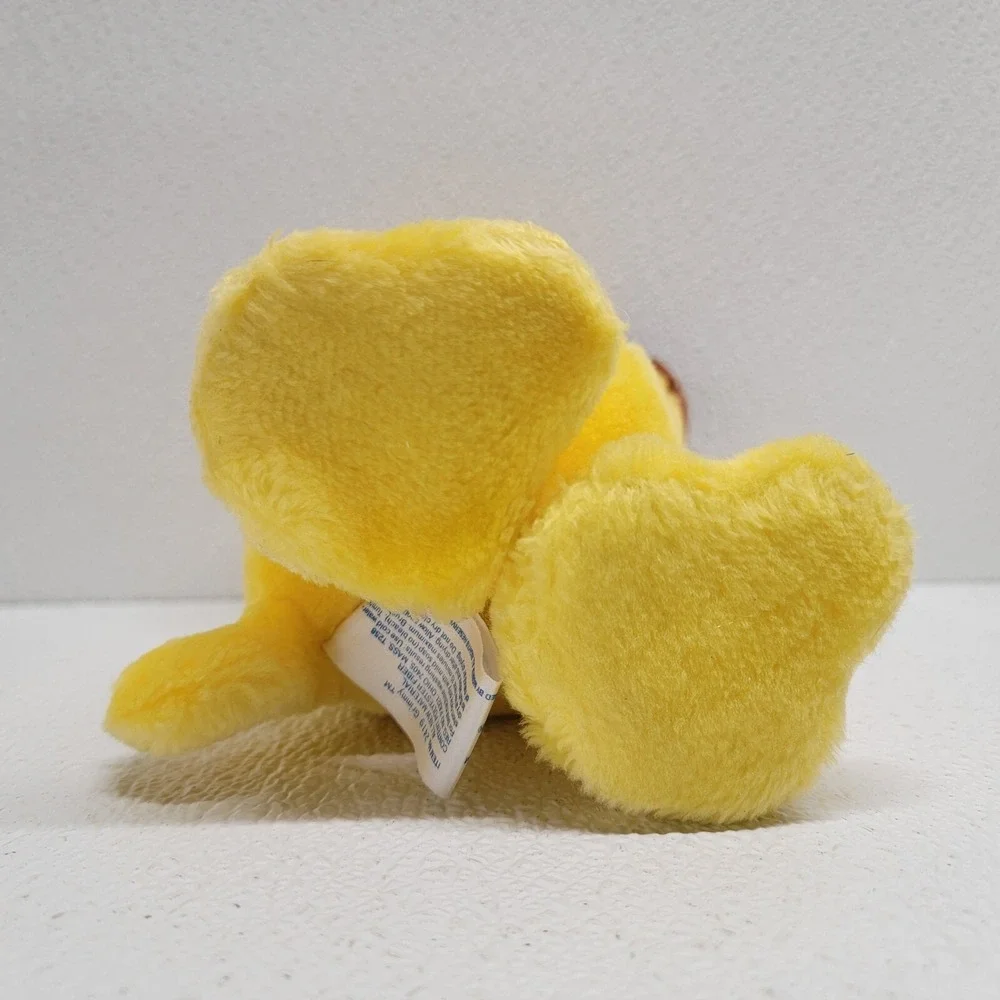 24K Mother Goose & Grimm Grimmy Yellow Dog Plush Stuffed Animal Cartoon 1989